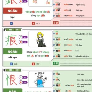 Điểm nổi bật của bộ sách này là sự tập hợp “2500 Kanji từ N5 đến N1”