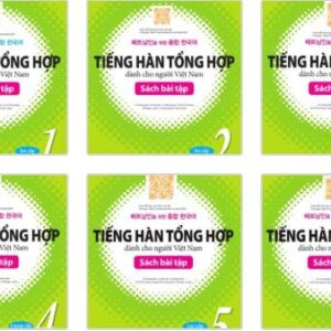 Combo sách bài tập Giáo trình Tiếng Hàn Tổng Hợp