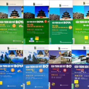 Combo trọn bộ Giáo trình Hán ngữ Boya