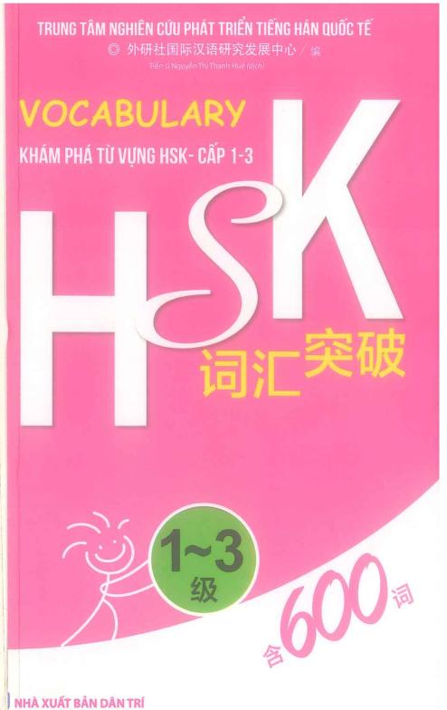 Vocabulary Khám phá từ vựng HSK cấp 1–2–3
