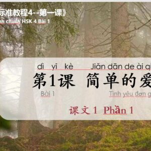 PPT giáo trình chuẩn HSK 4