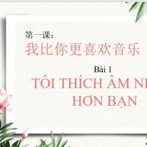 PPT Giáo trình Hán ngữ Quyển 3