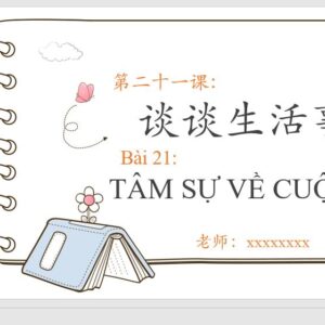 PPT giáo trình Tiếng Trung giao tiếp tập 3