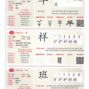 Bá đạo hack não Tam ngữ: Siêu dễ nhớ chiết tự 2102 từ tiếng Trung thông dụng nhất