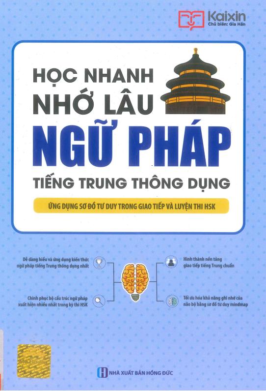 Học Nhanh Nhớ Lâu Ngữ Pháp Tiếng Trung Thông Dụng