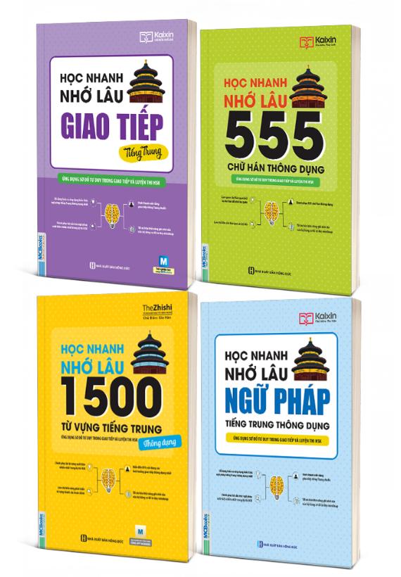 Combo Học Nhanh Nhớ Lâu Tiếng Trung Thông Dụng