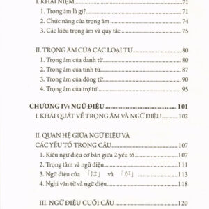 sách Đặc điểm ngữ âm và quy tắc phát âm trong tiếng Nhật