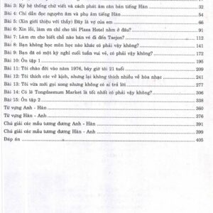 sách 15 bài học tiếng Hàn cho người lớn tuổi