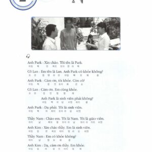 Sách Bước Đầu Học Tiếng Việt Cho Người Hàn Quốc