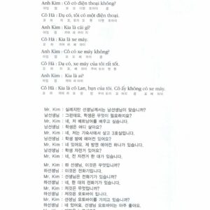 Sách Bước Đầu Học Tiếng Việt Cho Người Hàn Quốc