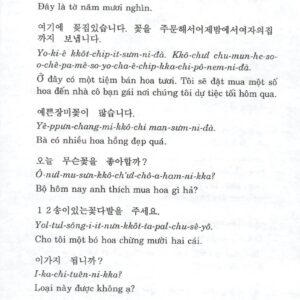 Nội Dung Sách Tiếng Hàn Dành Cho Nhân Viên Bán Hàng