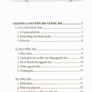 sách Đặc điểm ngữ âm và quy tắc phát âm trong tiếng Nhật